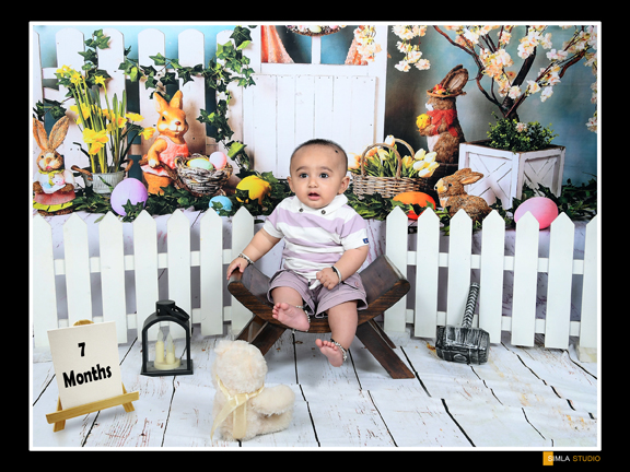 7 To 8 Months Baby Boy, Girl Photography, Photographer Ahmedabad