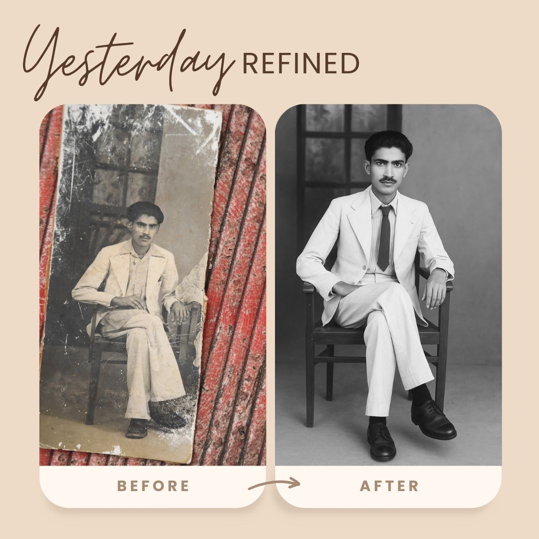 Old Photo Color Restoration Online Free vs Professional Editing in Ahmedabad